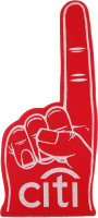 Foam Hands: 18 inch Number 1 Foam Hands